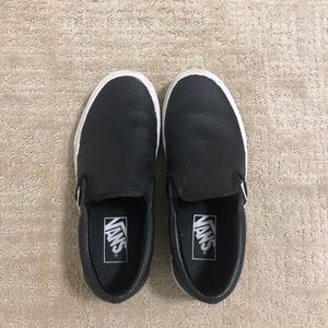 Black Slip on Vans